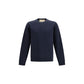 Valentino Blue Cotton Sweatshirt