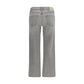 Citizens of Humanity Gray Cotton Straight-Leg Jeans