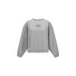 Ganni Gray Cotton Sweatshirt