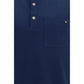 Valentino Blue Cotton Polo Shirt