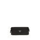 Prada Black Recycled Polyamide Clutch Bag