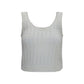 Brunello Cucinelli White Linen Tank Tops
