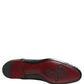 Dolce & Gabbana Black Crystals Embellished Men Derby Shoes