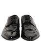Dolce & Gabbana Black Leather Derby Dress Men Formal Shoes