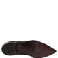 Dolce & Gabbana Black Leather Men Derby Dress Formal Shoes