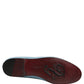 Dolce & Gabbana Blue Woven Men Slip On Dress Loafers Shoes