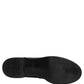 Dolce & Gabbana Black Leather Formal Men Dress Loafers Shoes