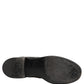 Dolce & Gabbana Black Leather Formal Men Dress Loafers Shoes