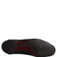 Dolce & Gabbana Black Woven Leather Slip On Loafers Men Shoes