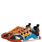 Dolce & Gabbana Multicolor Low Top NS1 Men Sneakers Shoes