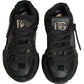 Dolce & Gabbana Black Airmaster Low Top Sneakers Shoes