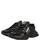 Dolce & Gabbana Black Airmaster Low Top Sneakers Shoes