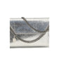 Stella McCartney Silver Polyester Shoulder Bag