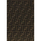 Fendi Brown Fabric Shoulder Bag