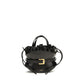 Balmain Black Calf Leather Bos Taurus Shoulder Bag