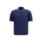 Fendi Blue Cotton Polo Shirt
