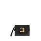Balmain Black Lamb Ovis Aries Aries Clutch Bag