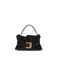 Balmain Black Calf Leather Bos Taurus Handbag