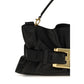 Balmain Black Calf Leather Bos Taurus Handbag