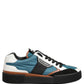 Dolce & Gabbana Multicolor Leather MIAMI Low Top Men Sneakers Shoes