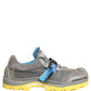 Dolce & Gabbana Gray Airmaster Panelled Low Top Men Sneakers Shoes