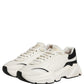 Dolce & Gabbana White Black Daymaster Low Top Men Sneakers Shoes