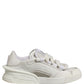 Dolce & Gabbana White Leather Portofino Space Sneakers Shoes