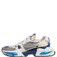 Dolce & Gabbana Black White Daymaster Low Top Sneakers Shoes