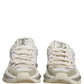 Dolce & Gabbana White Airmaster Mesh Low Top Sneakers Shoes