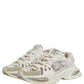 Dolce & Gabbana White Airmaster Mesh Low Top Sneakers Shoes