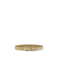 Valentino Garavani Beige Suede Leather Regular Belt