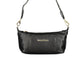 Mario Valentino Nero Polyurethane Women's Bag with Adjustable Shoulder Strap