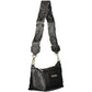Mario Valentino Nero Polyurethane Women's Bag with Adjustable Shoulder Strap