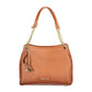 Mario Valentino Brown Polyurethane Women Bag With Shoulder Handles