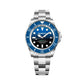 Bobroff Silver Stainless Steel Sport Watch