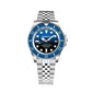 Bobroff Silver Stainless Steel Sport Watch