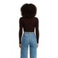 Morgan De Toi Brown Viscose Turtleneck