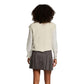 Morgan De Toi Beige Polyester Sleeveles Sweater