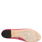 Dolce & Gabbana Pink Taormina Lace Crystals Flats Shoes
