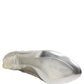 Dolce & Gabbana CINDERELLA Floral Crystal Heels Clear