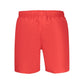 Nike Red Polyester Men's Swimwear