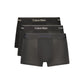 Calvin Klein Black Cotton Menswear Short