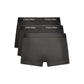 Calvin Klein Black Cotton Menswear Short