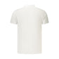 Lotto White Polyester Men's Polo Shirt