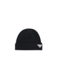 Prada Black Wool Oves Aries Beanie