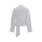 7FOR White Cotton Dress Shirt