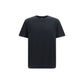 Balmain Black Cotton T-Shirt