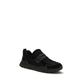 Prada Black Calf Leather Bos Taurus Athletic Sneakers
