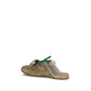 Miu Miu Beige Calf Leather Bos Taurus Athletic Sneakers