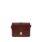 Khaite Bordeaux Calf Leather Bos Taurus Shoulder Bag